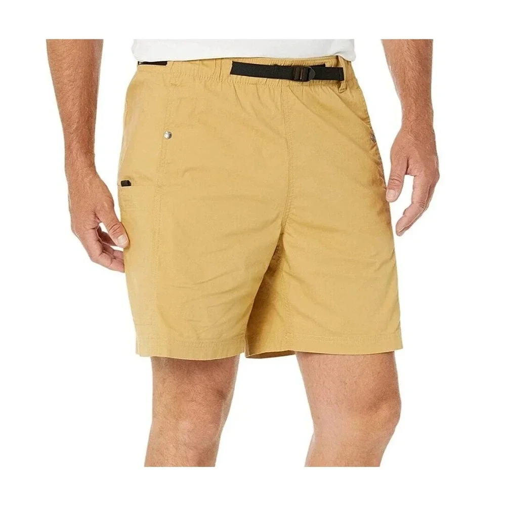 The‎ North Face Men's Outdoor Cargo Shorts Size 30X7 Tan Ripstop Organic Cotton